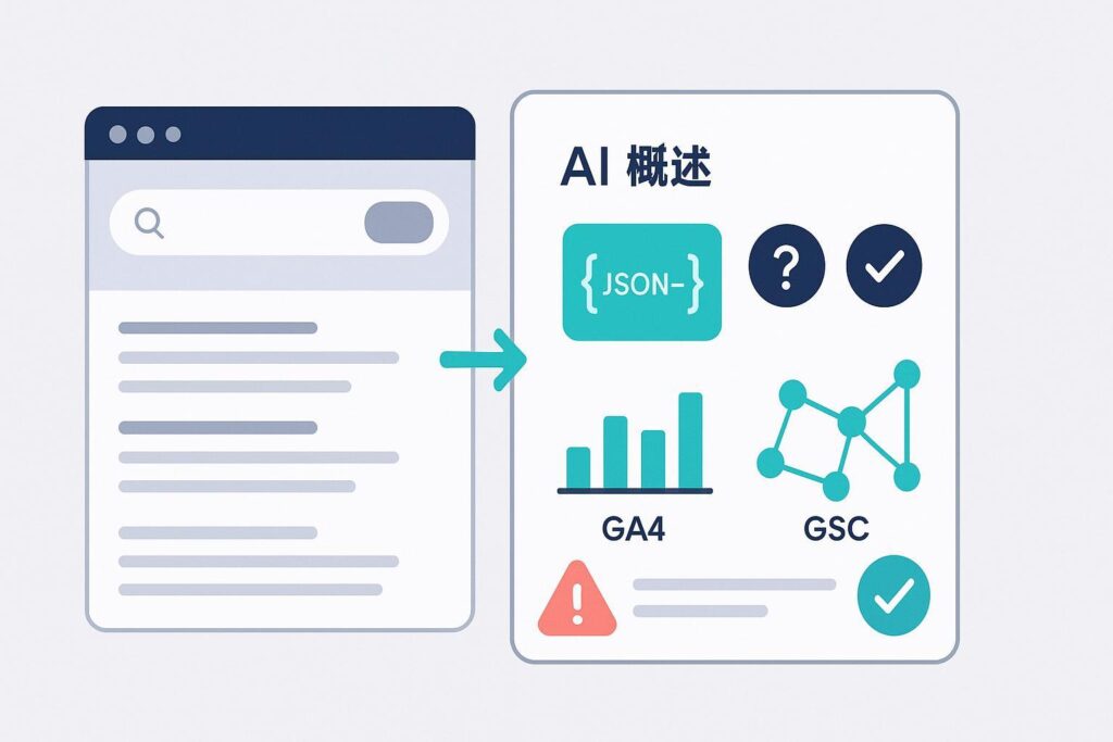 2025年AI SEO误区与修正策略：AI概览、结构化数据与分析看板的可视化封面