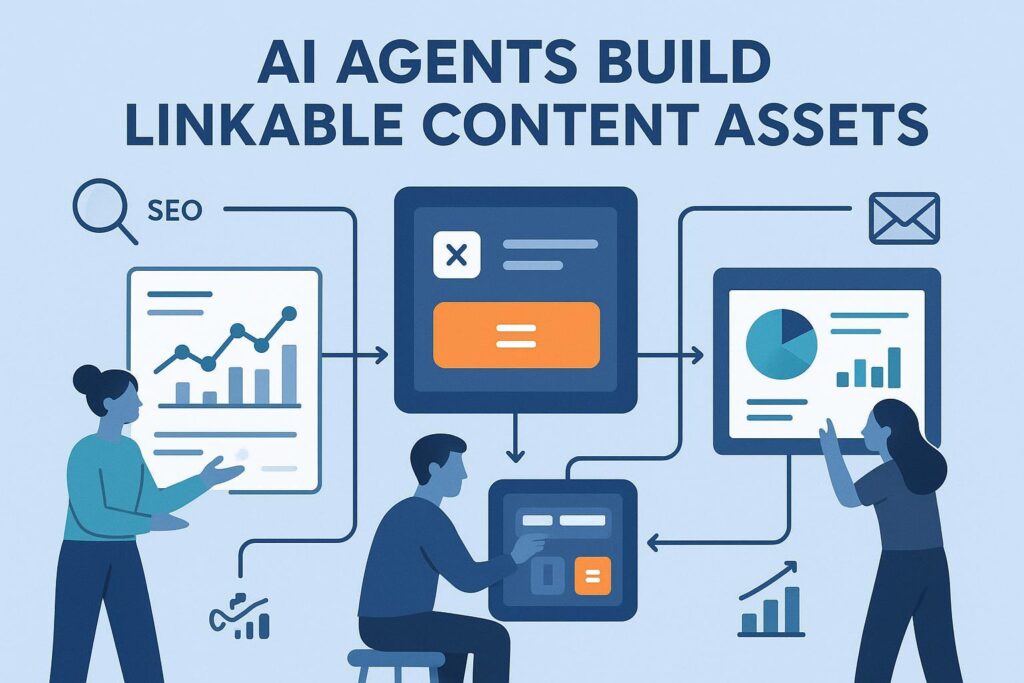 AI协作构建可被外链的内容资产（数据报告、交互小工具、信息图）的工作流封面