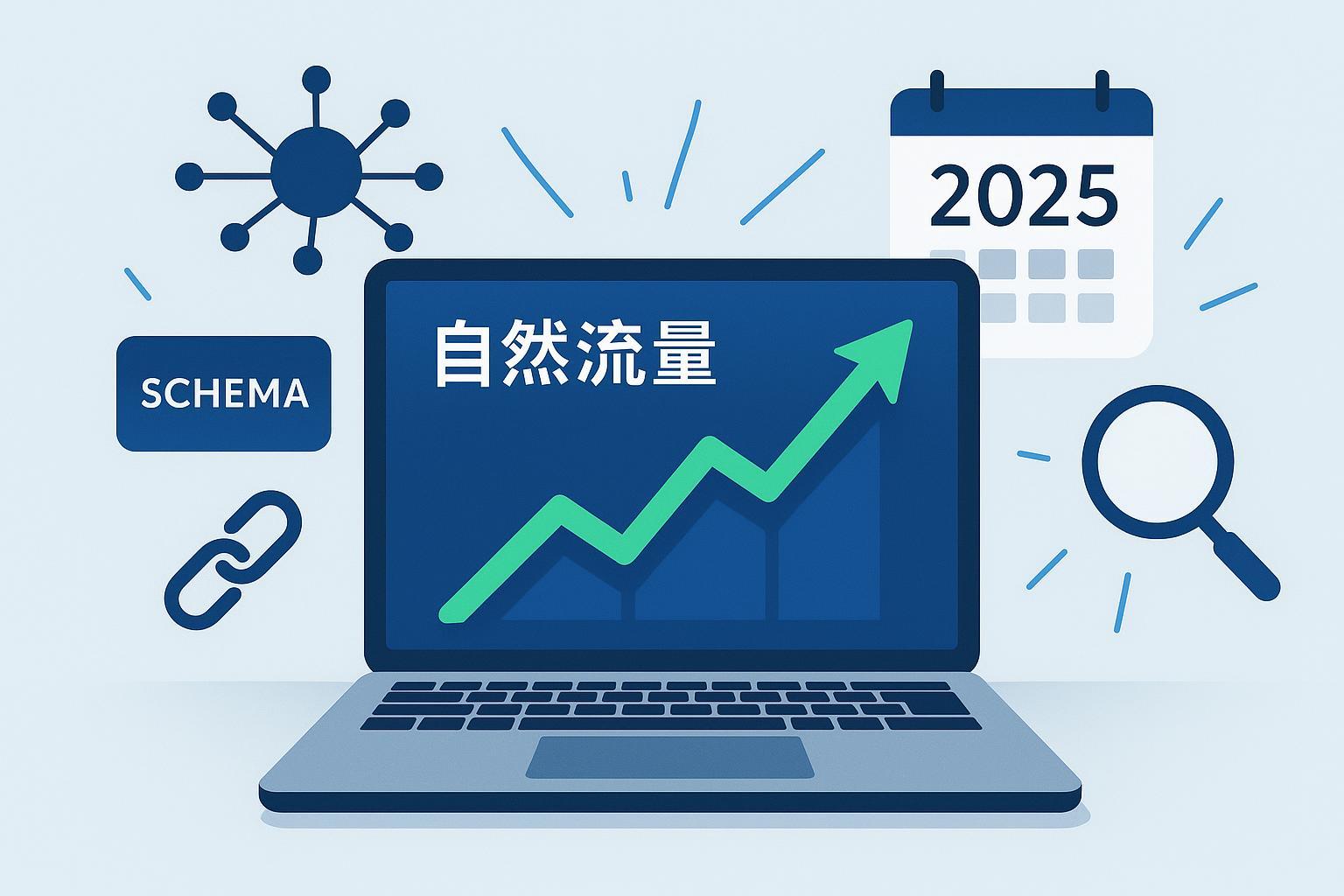 AI SEO增长黑客：2025年用AI加速有机流量增长的实战指南封面图