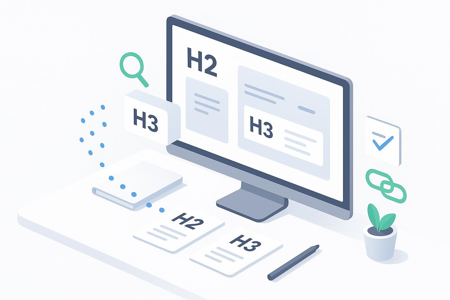 封面图:要点转化为完整博客结构的可视化流程